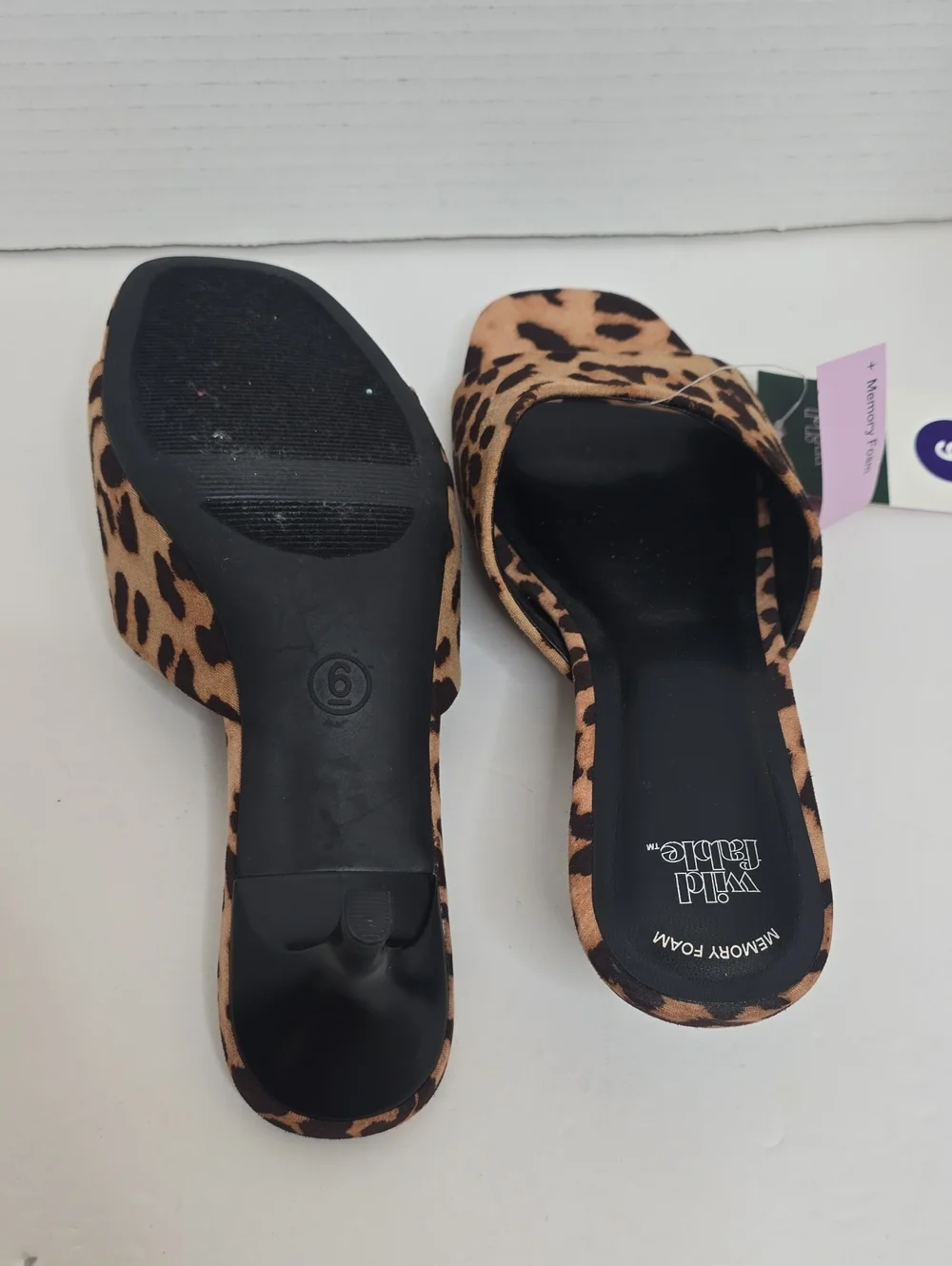 Women's Mavis Mid Martini Mule Heels Wild Fable Size 6